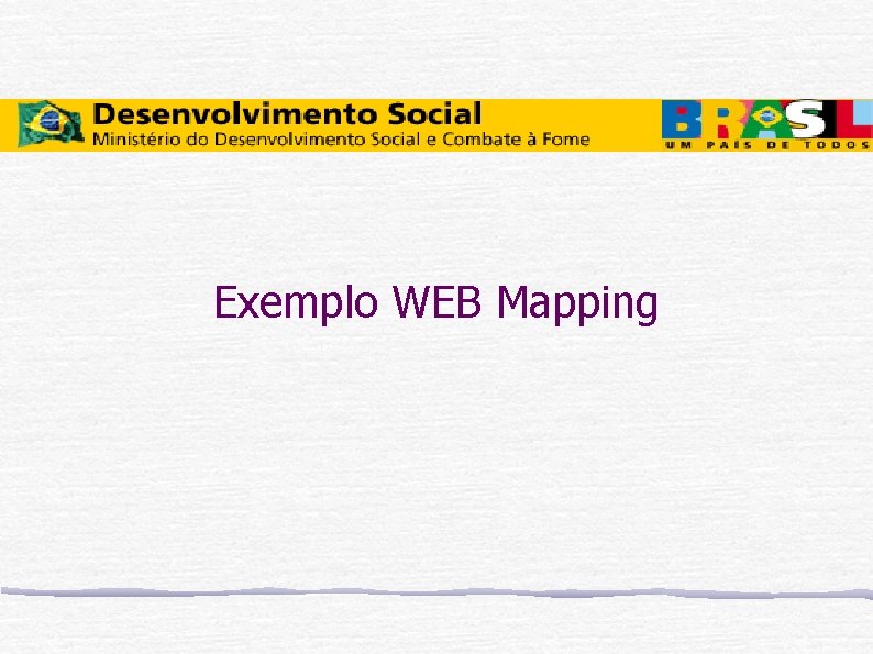 Exemplo WEB Mapping 