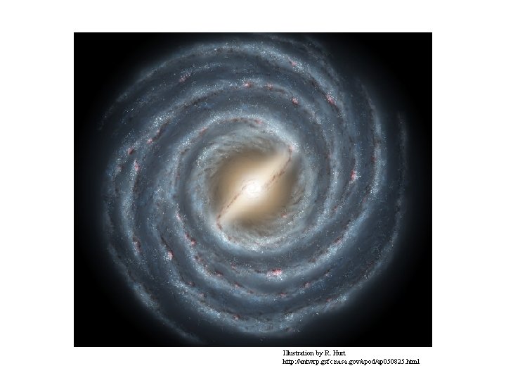 Illustration by R. Hurt http: //antwrp. gsfc. nasa. gov/apod/ap 050825. html 