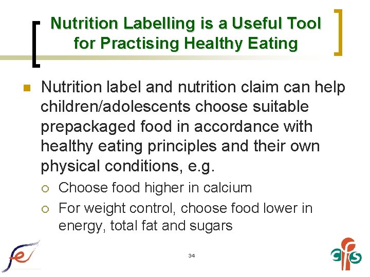 Nutrition Labelling is a Useful Tool for Practising Healthy Eating n Nutrition label and