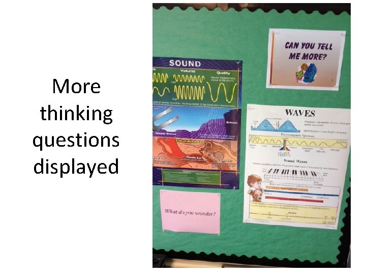 More thinking questions displayed 