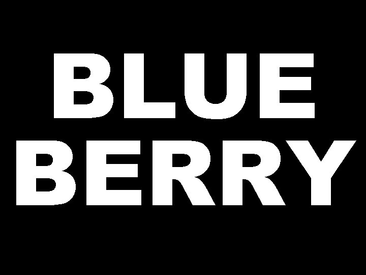 BLUE BERRY 