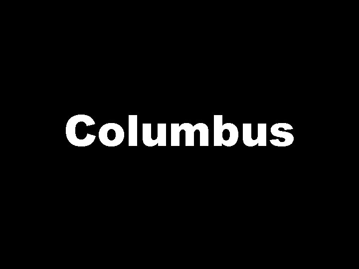 Columbus 