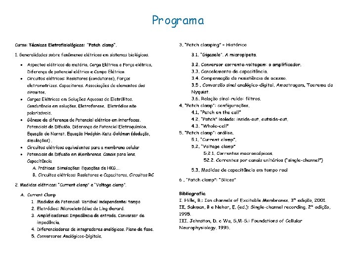 Programa 