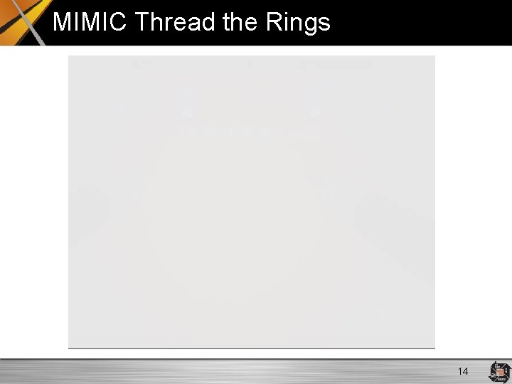 MIMIC Thread the Rings 14 