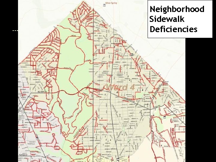 Neighborhood Sidewalk Deficiencies 