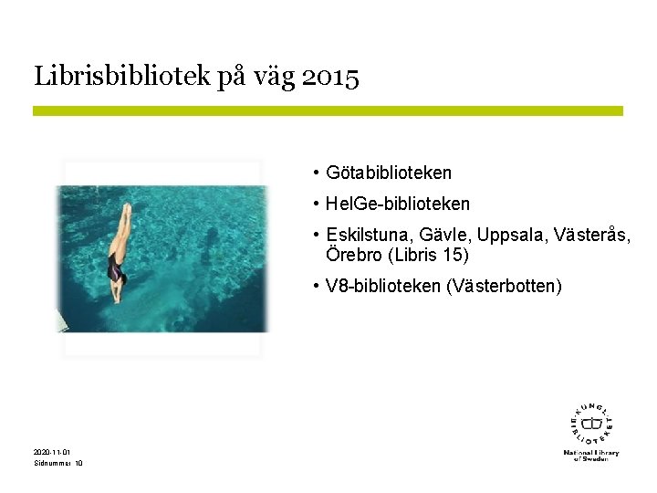 Librisbibliotek på väg 2015 • Götabiblioteken • Hel. Ge-biblioteken • Eskilstuna, Gävle, Uppsala, Västerås,