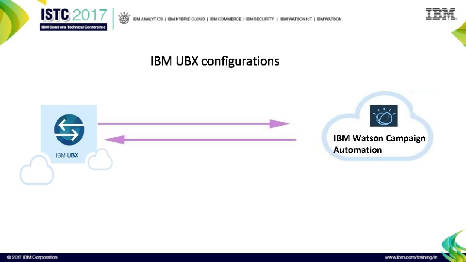 IBM UBX configurations IBM Watson Campaign Automation 