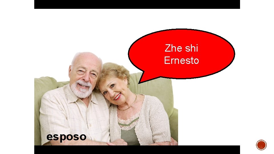 Zhe shi Ernesto esposo 