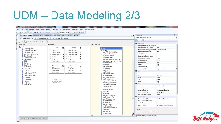 UDM – Data Modeling 2/3 