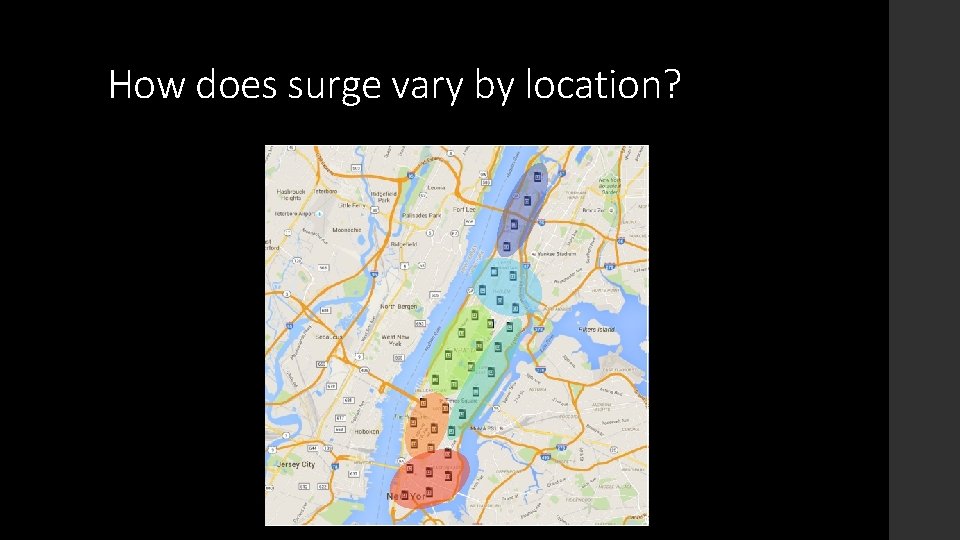 How does surge vary by location? 