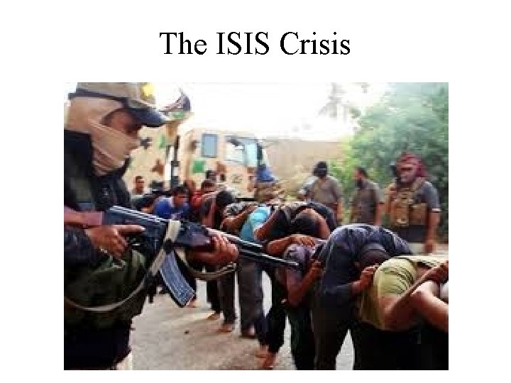 The ISIS Crisis 