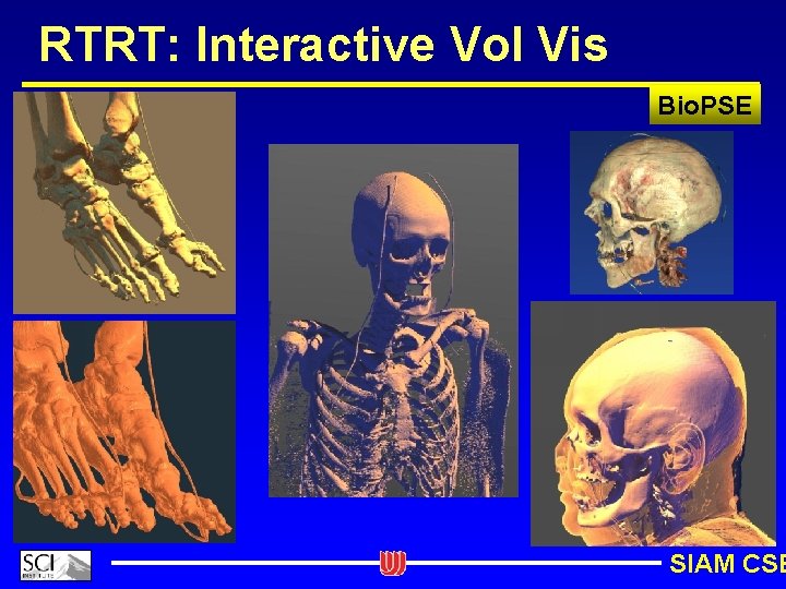 RTRT: Interactive Vol Vis Bio. PSE SIAM CSE 