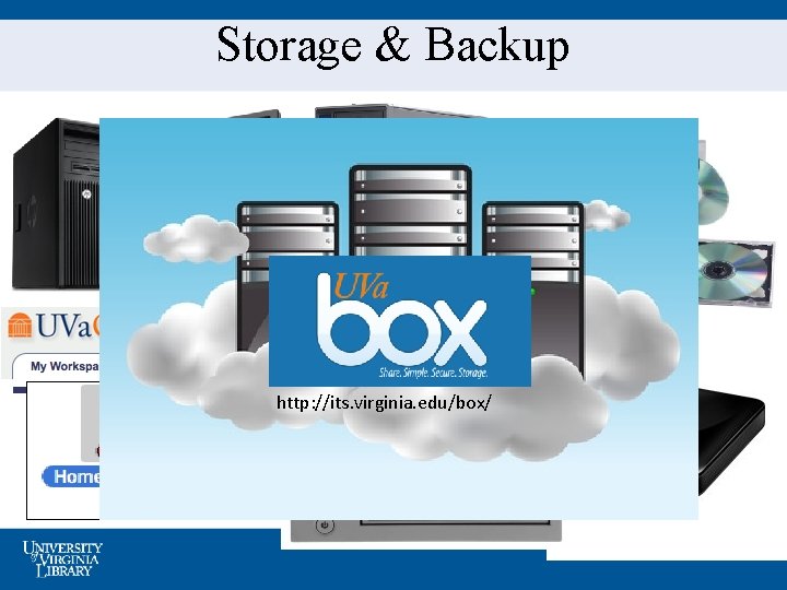 Storage & Backup http: //its. virginia. edu/box/ 
