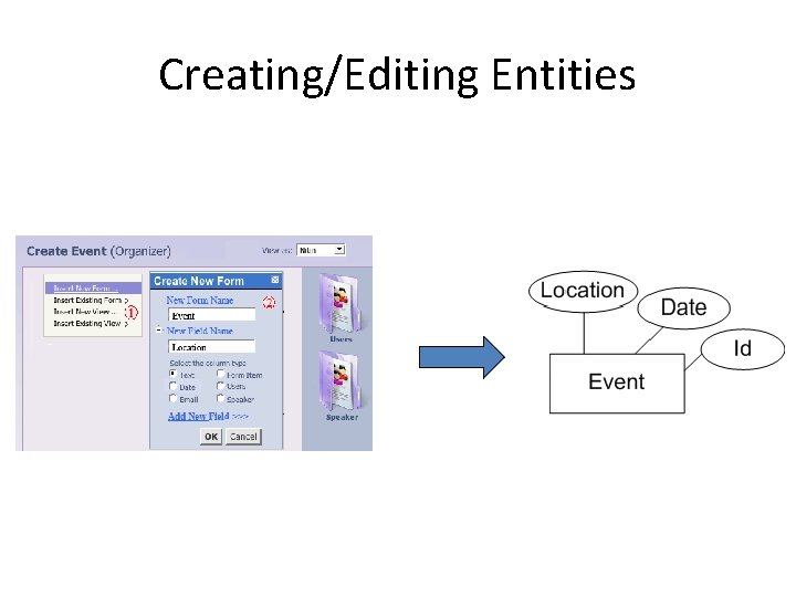 Creating/Editing Entities 
