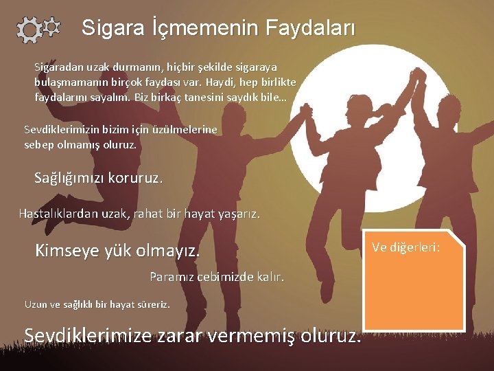 Sigara İçmemenin Faydaları Sigaradan uzak durmanın, hiçbir şekilde sigaraya bulaşmamanın birçok faydası var. Haydi,