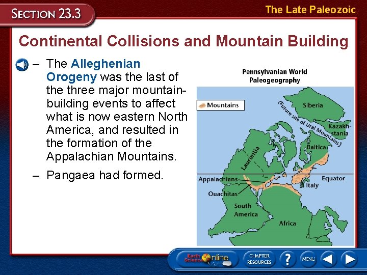 The Late Paleozoic Continental Collisions and Mountain Building – The Alleghenian Orogeny was the