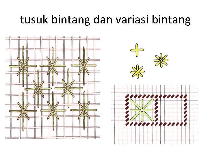  tusuk bintang dan variasi bintang 