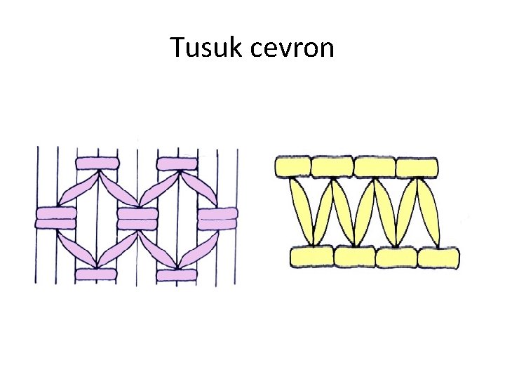 Tusuk cevron 