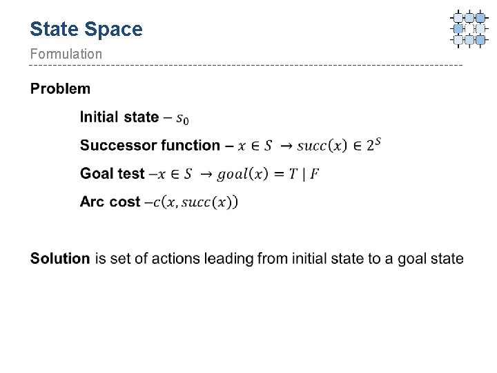 State Space Formulation 