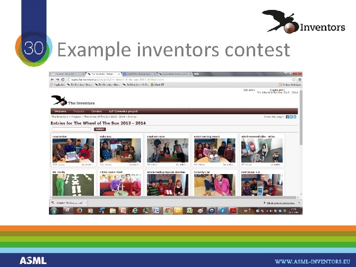 Example inventors contest 