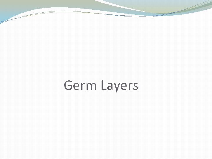 Germ Layers 