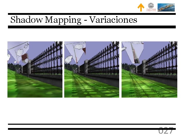 Shadow Mapping - Variaciones 027 