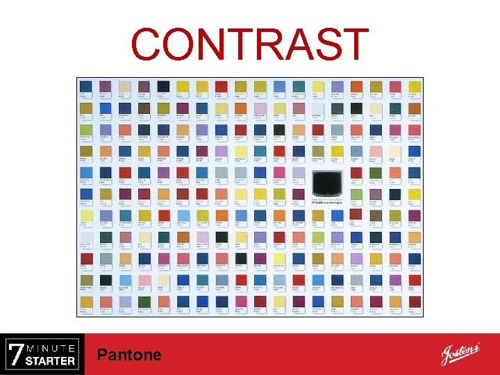 CONTRAST Pantone 