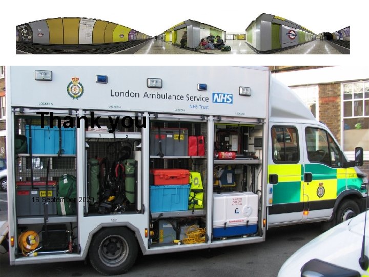 Thank you 16 September 2020 