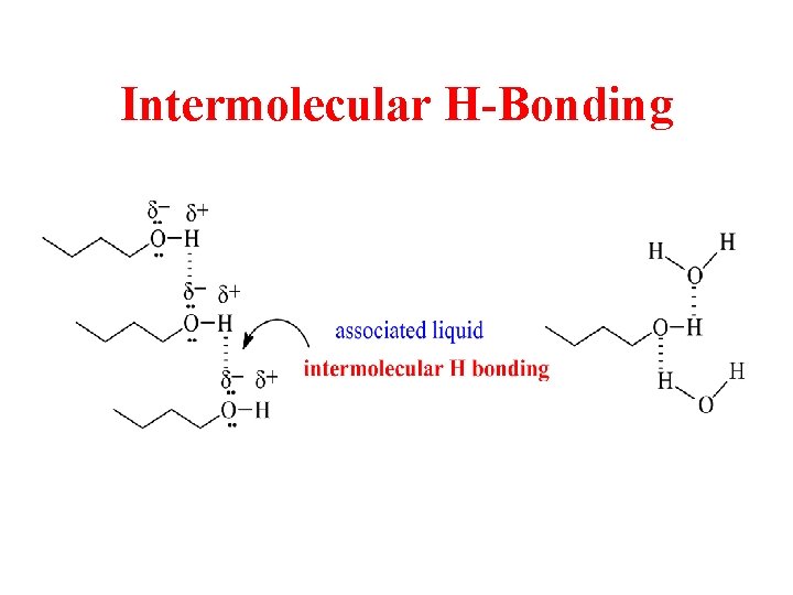 Intermolecular H-Bonding 