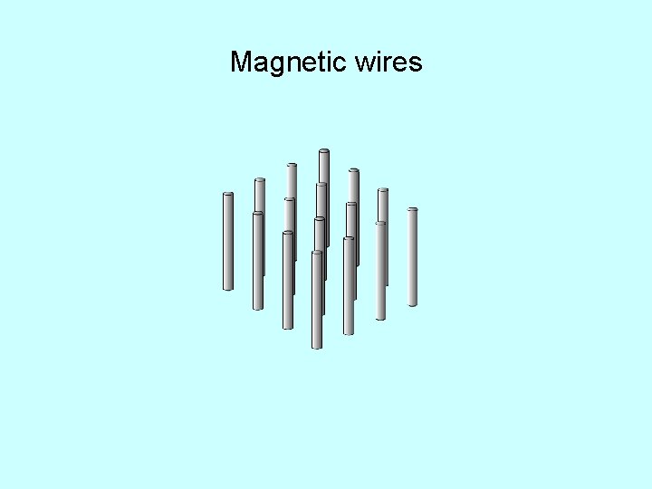 Magnetic wires 