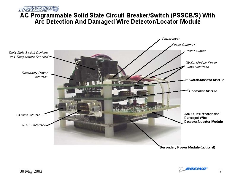 AC Programmable Solid State Circuit Breaker/Switch (PSSCB/S) With Arc Detection And Damaged Wire Detector/Locator