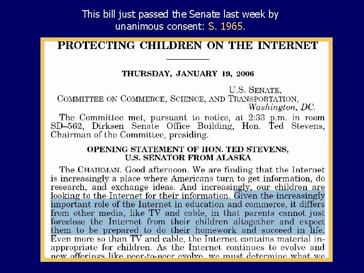 This bill just passed the Senate last week by unanimous consent: S. 1965. 