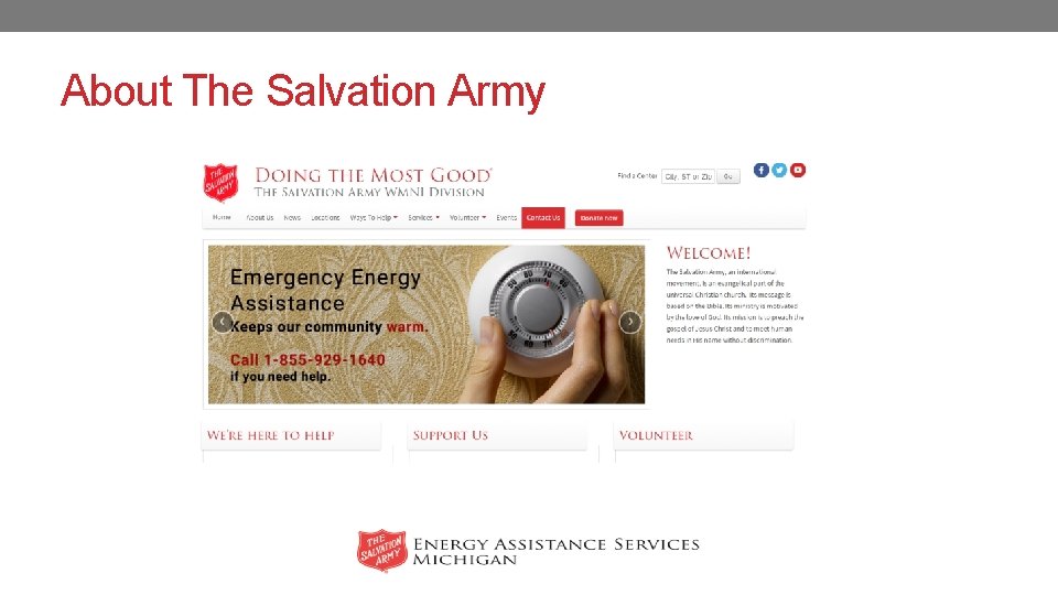 About The Salvation Army 