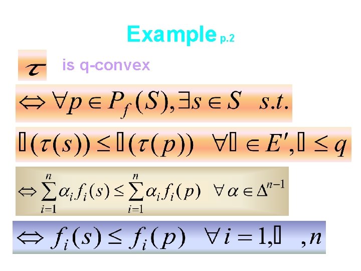 Example p. 2 is q-convex 