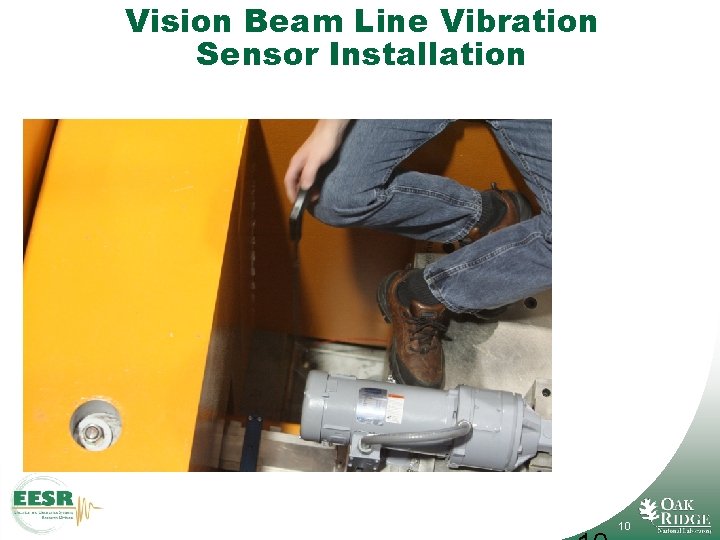 Vision Beam Line Vibration Sensor Installation 10 