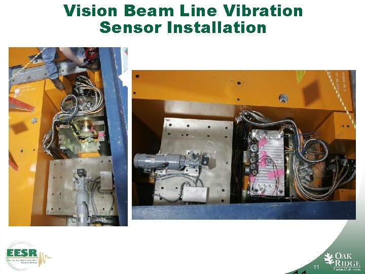 Vision Beam Line Vibration Sensor Installation 11 