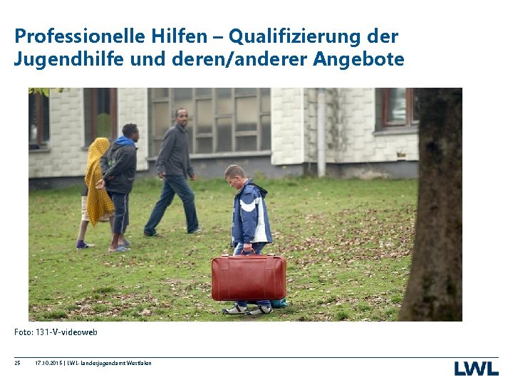 Professionelle Hilfen – Qualifizierung der Jugendhilfe und deren/anderer Angebote Foto: 131 -V-videoweb 25 17.