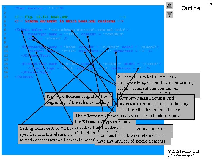 1 <? xml version = "1. 0"? > 2 3 <!-- Fig. 18. 17:
