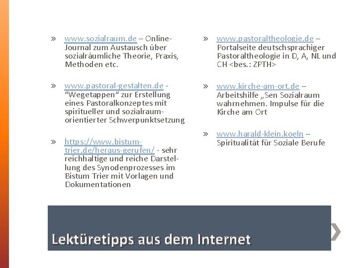 » www. sozialraum. de – Online. Journal zum Austausch über sozialräumliche Theorie, Praxis, Methoden