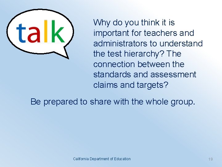 Why do you think it is important for teachers and administrators to understand the