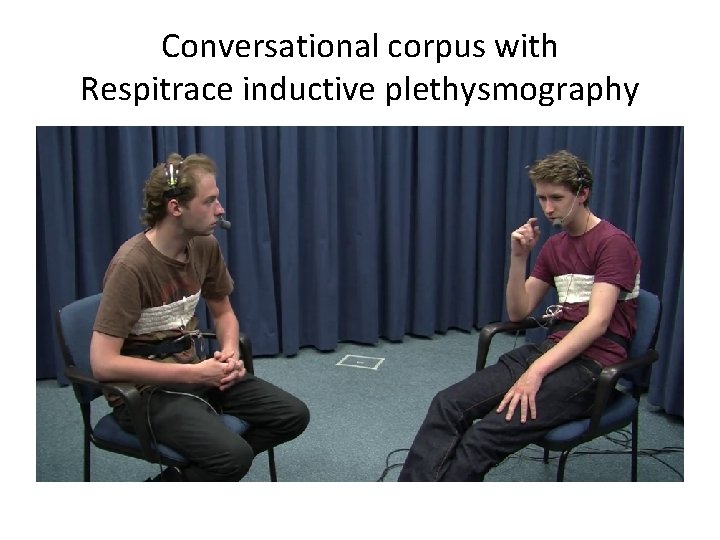 Conversational corpus with Respitrace inductive plethysmography 