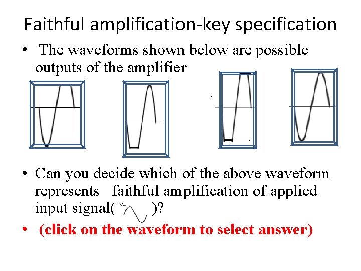 Introduction to concepts in dc bias circuit design