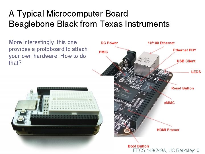 A Typical Microcomputer Board Beaglebone Black from Texas Instruments More interestingly, this one provides A Typical Microcomputer Board Beaglebone Black from Texas Instruments More interestingly, this one provides