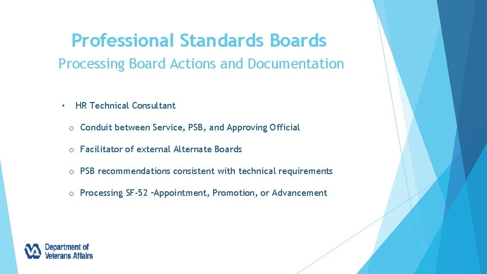 Professional Standards Boards Processing Board Actions and Documentation • HR Technical Consultant o Conduit