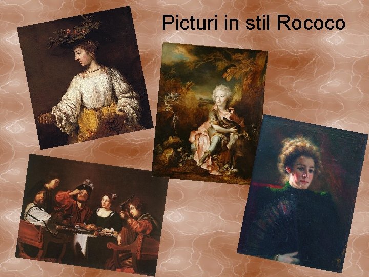 Picturi in stil Rococo 