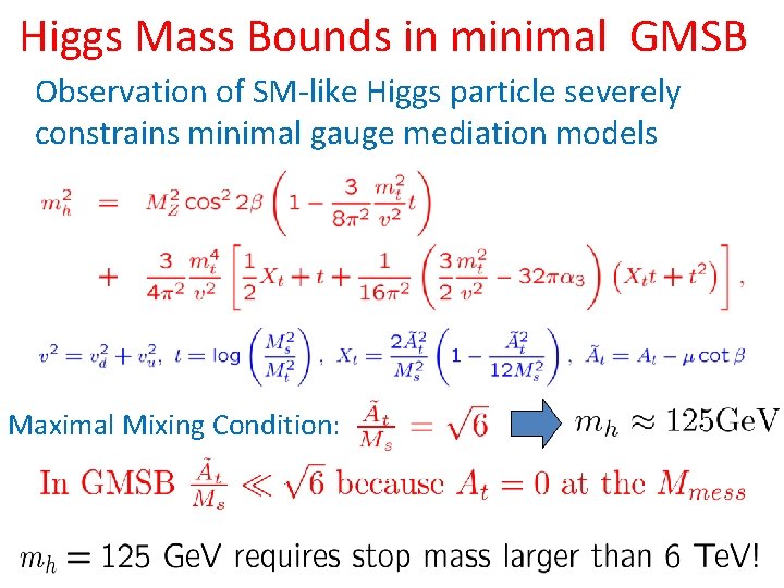 Higgs Mass Bounds in minimal GMSB Observation of SM-like Higgs particle severely constrains minimal