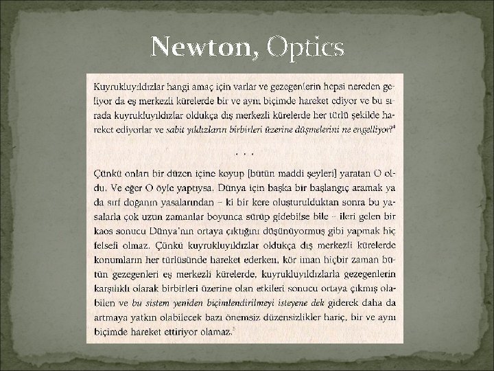 Newton, Optics 