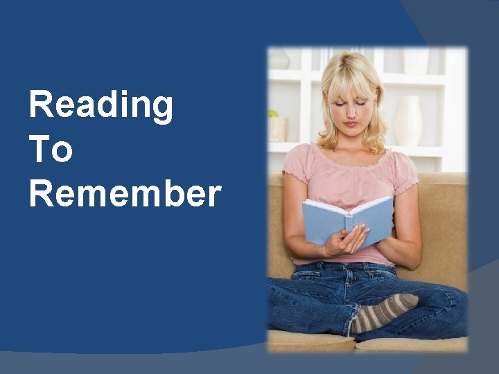 Reading To Remember 