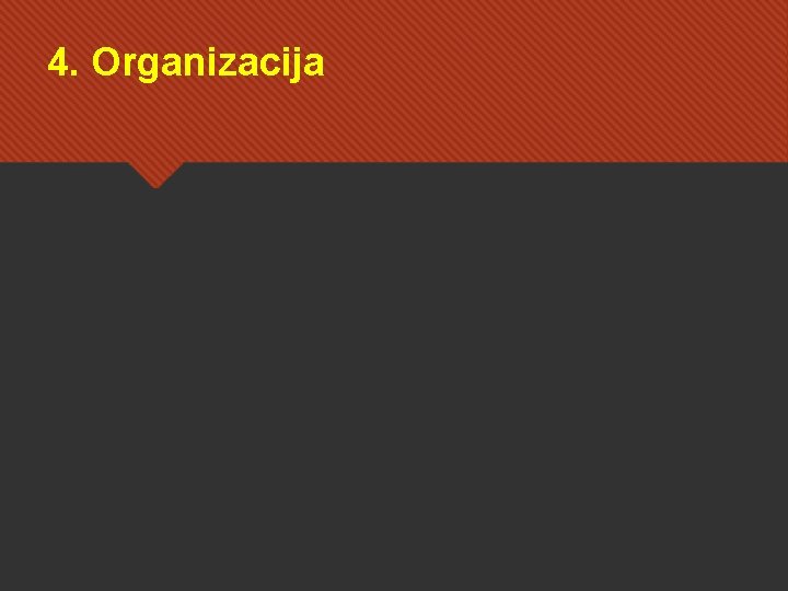 4. Organizacija 