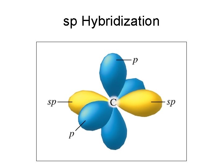 sp Hybridization sp Hybridization